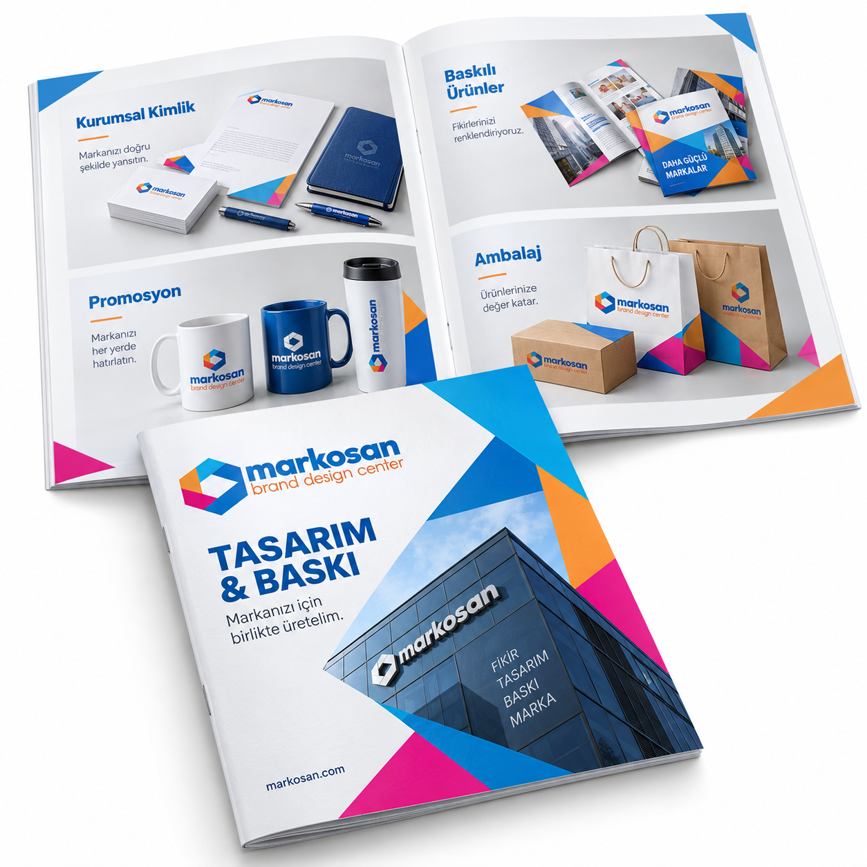 Katalog Markosan tasarım örneği